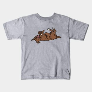 Staffy illustration Kids T-Shirt